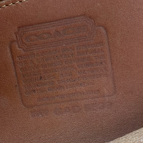 Vintage Coach British tan leather Taft shoulder bag - Picture 16 of 16